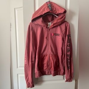 VS PINK Zip Up Hoodie